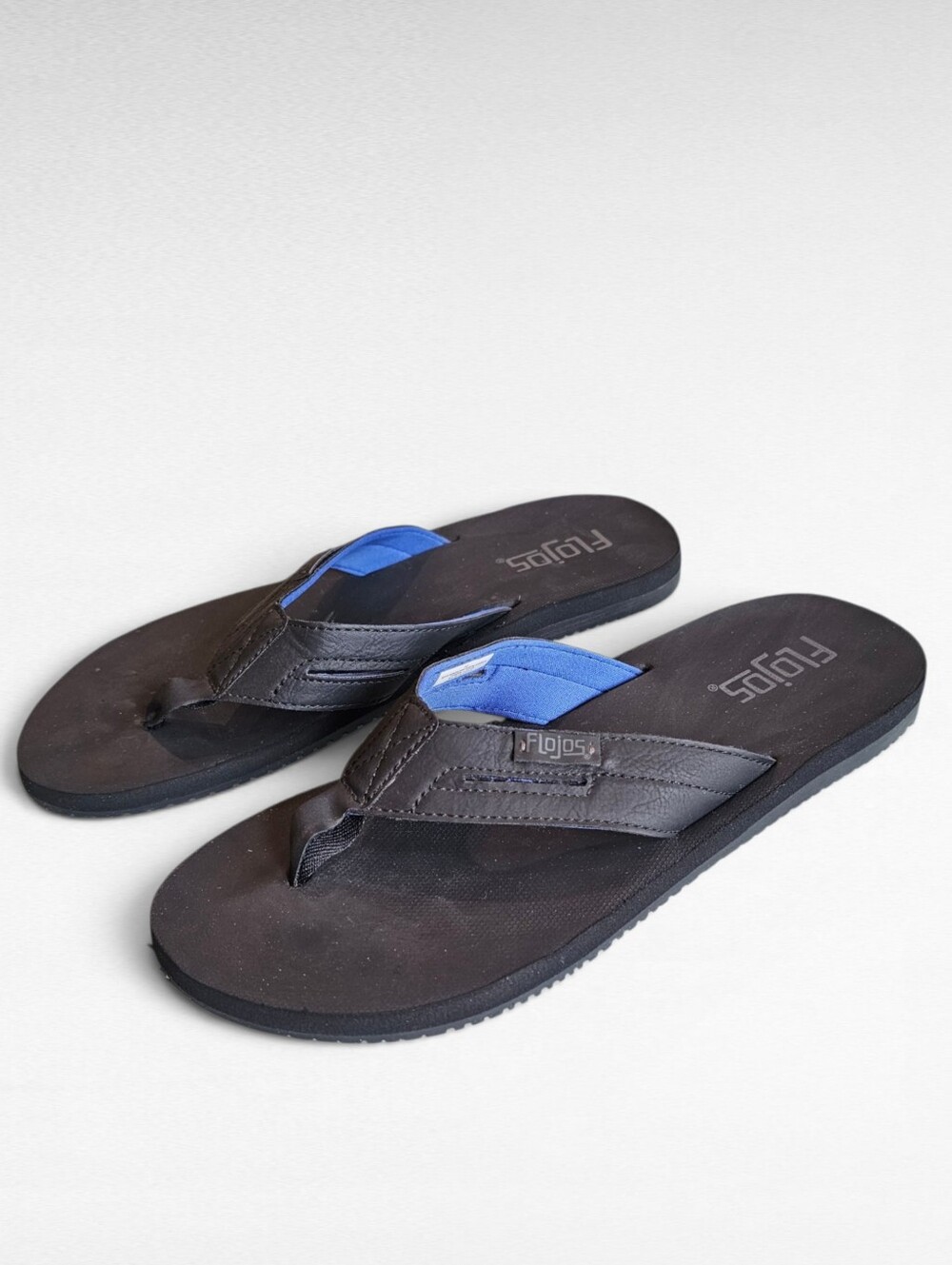 Flojos Flip Flops Black Size 10